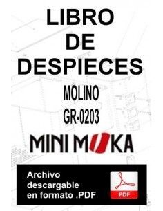 Libro de Despiece Molino GR-0203