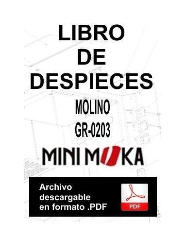 Libro de Despiece Molino GR-0203