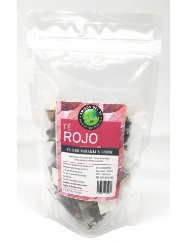 Té Rojo Pu-erh Naranja&Limón