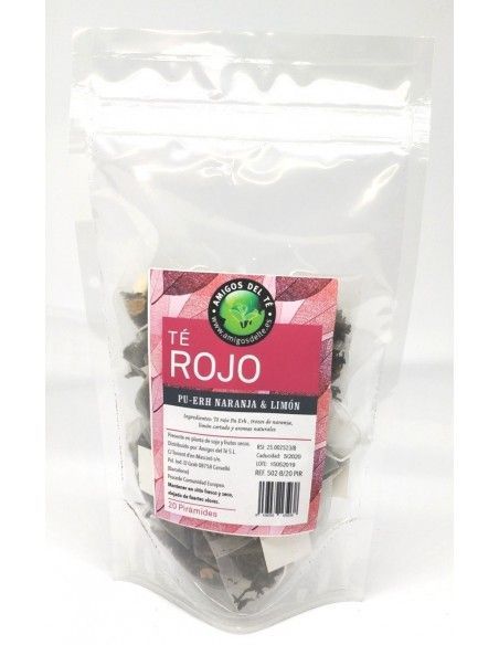 Té Rojo Pu-erh Naranja&Limón