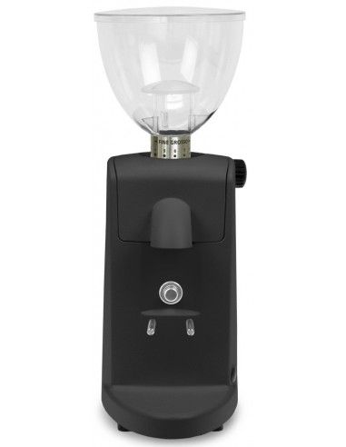 IMINI I2 ALUMINIO PULIDO
 Opciones-Sin opciones Sistema-I2 Color Molino-Dark Black  Pomo Regulación Molienda-Negro