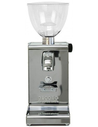MILINO ASCASO I-STEEL INOX I1
 Opciones-Sin opciones Pomo Regulación Molienda-Negro Color Molino-i·steel gloss Tapa Tolva-Transparente Modelo-i2